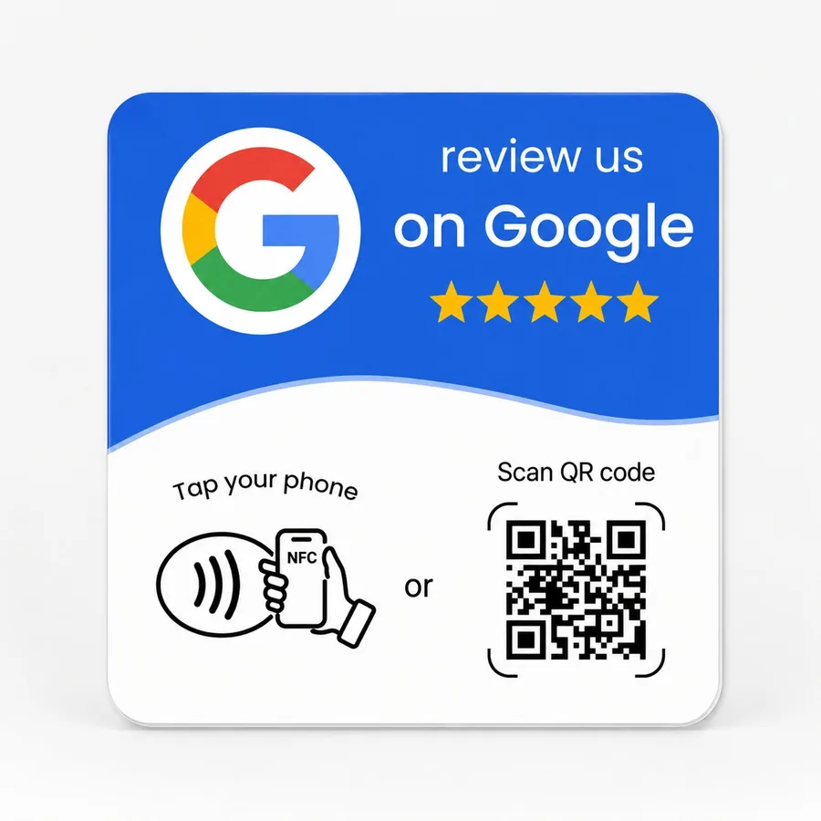 Sticker NFC — Bleu Google
